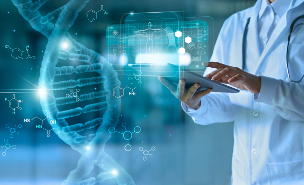 refer to: Medical Research Act Symbolic image of research (DNA strand) (refer to: Medical Research Act)